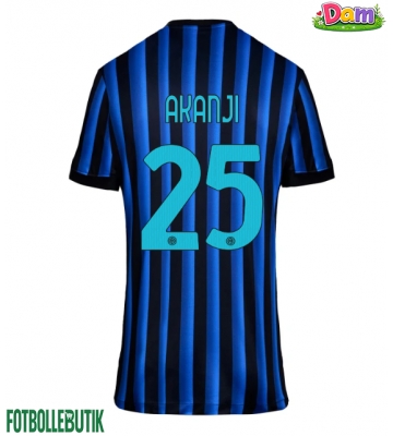 Inter Milan Manuel Akanji #25 Hemmatröja Kvinnor 2025-26 Kortärmad